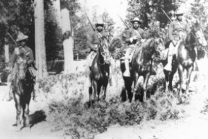 Buffalo Soldiers from the 24th Infantry at Yosemite (1899)