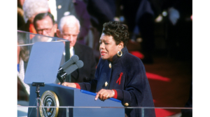 Maya Angelou reads her inaugural poem, January 20, 1993